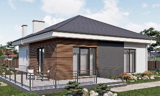 Строительство домов с четырехскатной крышей в Казани | UpHouse от 137631 рублей
