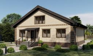 Строительство домов с двускатной крышей в Казани | UpHouse - Качественные проекты от 137631 рублей