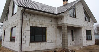 Фасад из газобетона для дома в Казани - UpHouse, качественная отделка от 2118 руб.