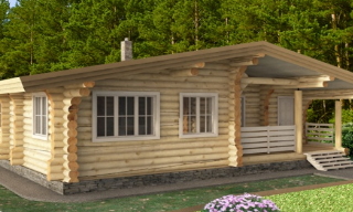 Проект одноэтажного дома с 3 спальнямиот 317610 рублей - UpHouse | Казань