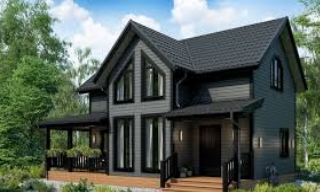 Проекты каркасных домов с террасой от 3706 рублей | UpHouse