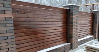 Столбы для забора из кирпича в Казани - Выгодные цены от 3282 рублей