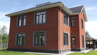 Дом 7 на 7 двухэтажный - строительство под ключ в Казани от UpHouse от 137631 рублей
