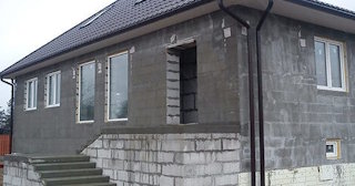 Фасад из газобетона для дома в Казани - UpHouse, качественная отделка от 2118 руб.