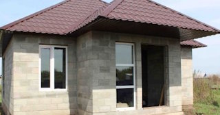 Одноэтажный дом из блоков под ключ в Казани - UpHouse от 137631 рублей