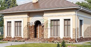 Одноэтажный дом из кирпича под ключ в Казани - UpHouse, цены от 137631 руб.