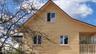 Проекты двухэтажных каркасных домов в Казани - UpHouse от 3706 рублей