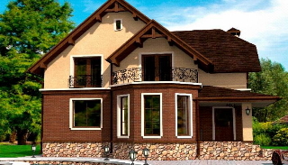 Готовые проекты домов и коттеджей 2025 года бесплатно в Казани от UpHouse