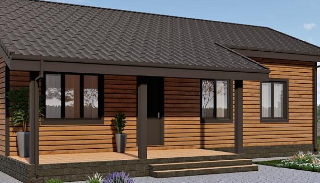 Проекты каркасных домов 6 на 6 в Казани - UpHouse, лучшие цены от 3706 руб.