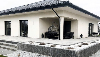 Проекты одноэтажных домов из газобетона в Казани - Заказать в UpHouse от 3706 рублей