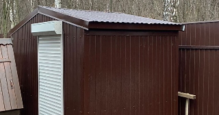 Сарай из металлопрофиля в Казани для дачи от UpHouse от 42348 рублей